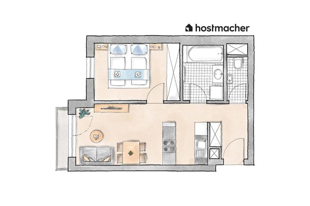Urban 1Br Retreat, Easy City Link By Hm Vienna Exterior photo